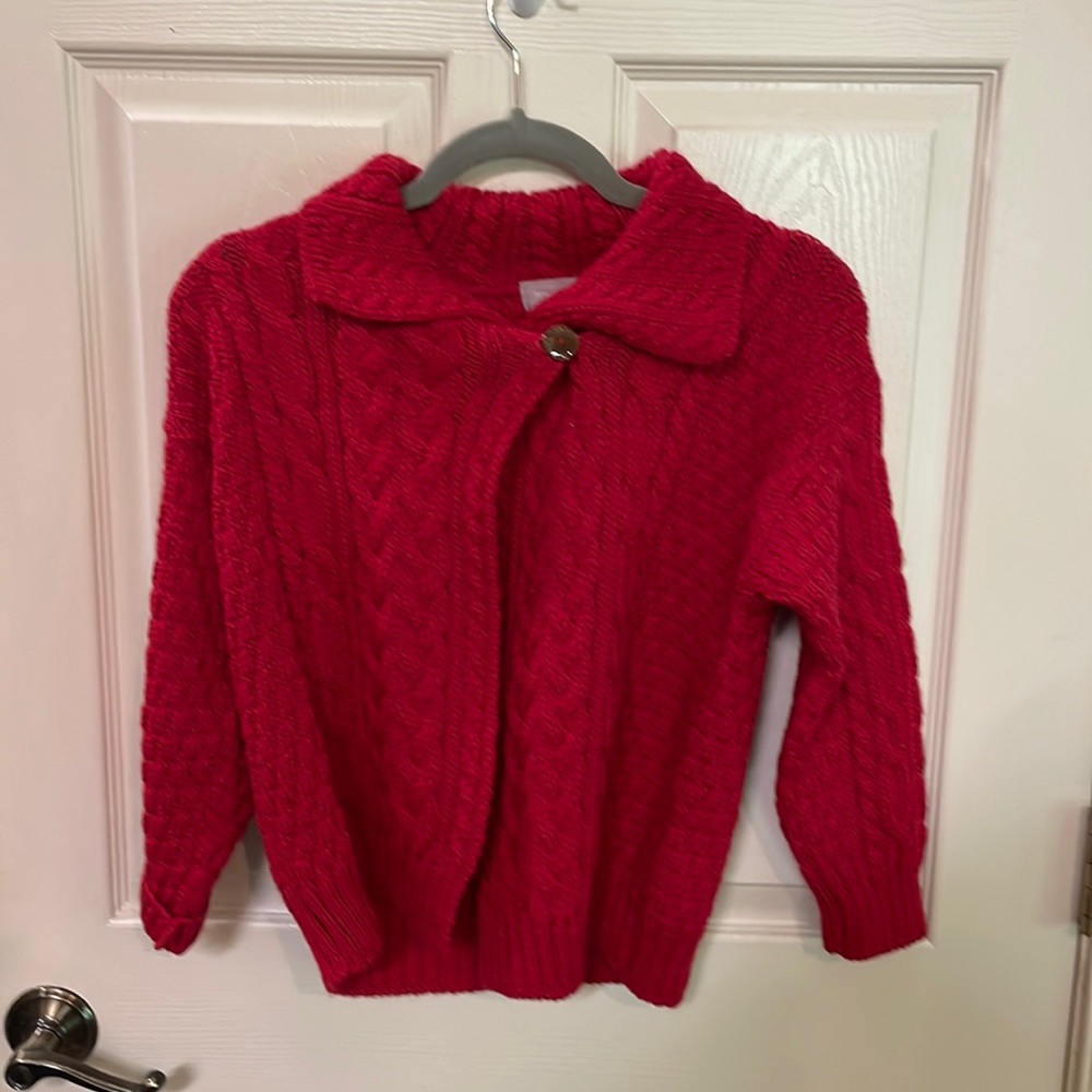 JPW kids red sweater for the age group: 7-8 years
